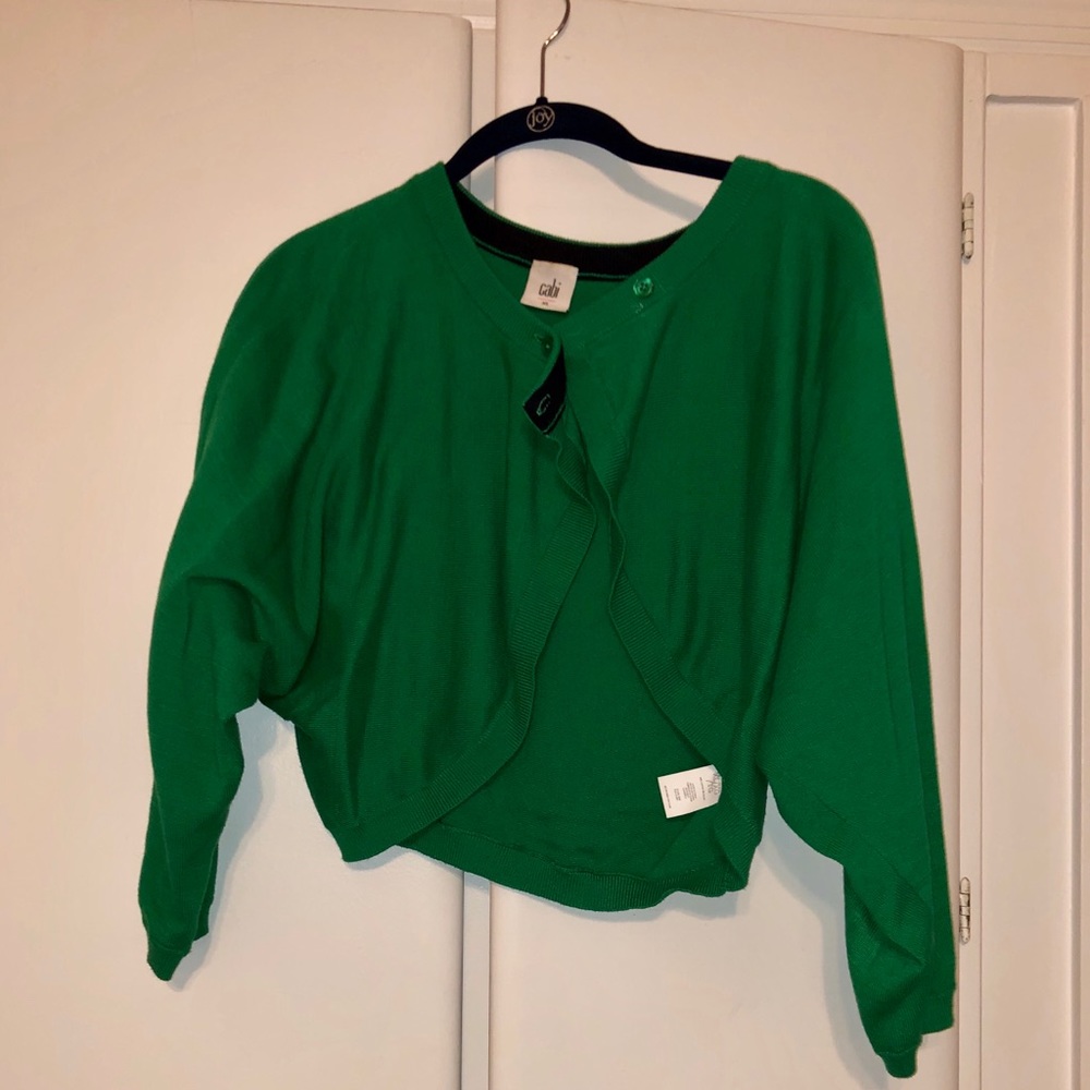CAbi cropped cardigan/shrug